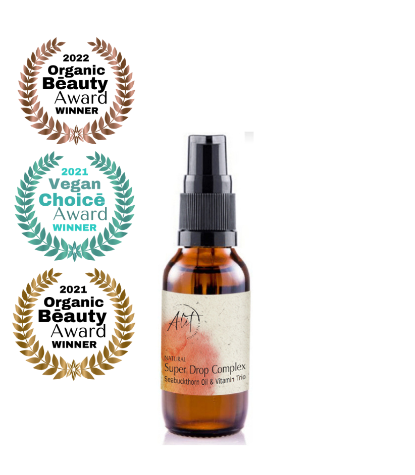 Super Drop Complex - Natural Face Serum  award- Natural Vegan mineral makeup- Alit Cosmetics Made_in_Australia