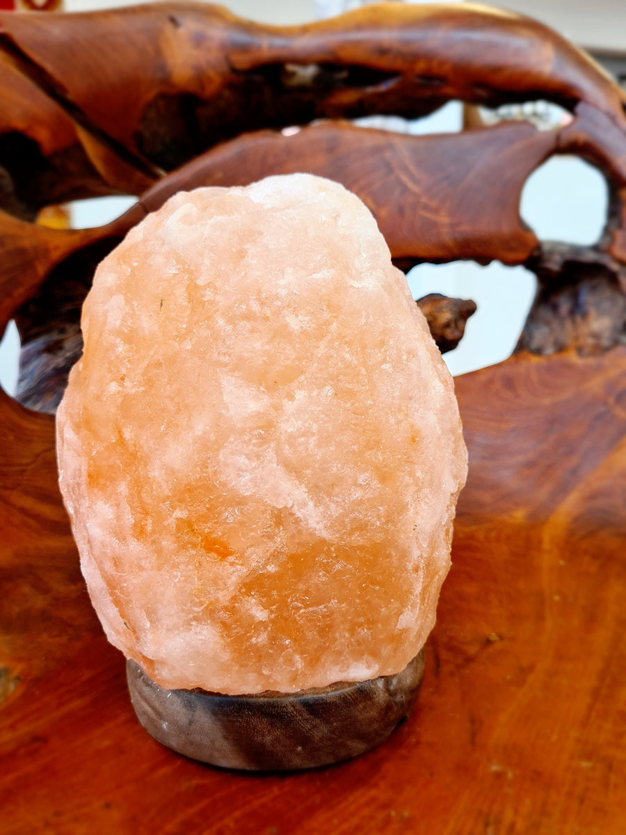 Himalayan glow salt store lamp color changing