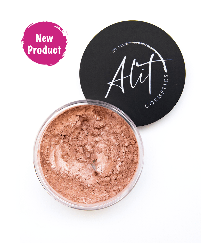 
                
                    Load image into Gallery viewer, Natural Mineral Bronzer (Gold Rush) Vegan - Alit Cosmetics Made_in_Australia - Toxin Free
                
            